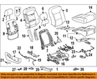 Gm Oem 14-19 Sierra 1500 Limited-recline Handle 23164020 New. Price: $31.83.