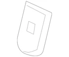 Genuine Ford Handle FL1Z-7862419-AB New. Price: $100.88.
