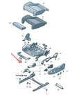 Audi A4 B9 Front Seat Adjustment Handle New. Price: $31.39.