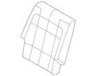 Genuine Ford Flex 2013-2019 Rear Right Seat Back Cover Assembly DA8Z-7466600-LB New. Price: $43.73.