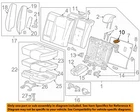 Gm Oem 13-22 Encore,trax Seats Tracks Rear Components-latch Cover 95083320 New. Price: $38.43.