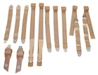 1968-69 Dodge Plymouth Body Tan Bucket Seat Belts Full Set Charger Gtx Rr New. Price: $899.95.
