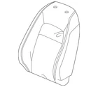 Genuine Honda Seat Back Cushion Cover 81521-3W0-A11ZH New. Price: $393.26.
