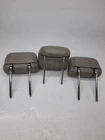 2012 Ford Fusion Rear Headrest Set 3PC Gray Leather Oem Used. Price: $104.40.