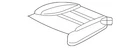 Genuine Cover Front Seat Cushion Trim *YR391L* (dark Ivory) 81131-SHJ-A02ZE New. Price: $91.29.