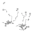 Genuine Mopar Seat Back Wiring 68223321AA New. Price: $24.48.