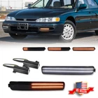 2X Smoke Switchback Led Signal Lights For 96-97 Honda Accord 2D Coupe / 4D Sedan New. Price: $59.99.