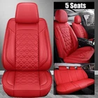 Car Covers Seats For Bmw X1 X2 X3M X4 X5 X6 Pu Leather Full Set Red New. Price: $75.79.