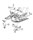 Genuine Mopar Power Seat Wiring 68071255AB New. Price: $95.20.