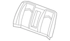 Genuine Gm Light Cashmere Rear Seat Back Cover 25904976 New. Price: $103.12.