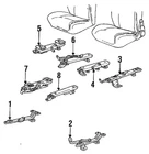 Genuine Gm Bucket Seat 15650434 New. Price: $70.27.