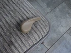 Tan 98-11 Grand Marquis Crown Victoria Seat Reclining Lever Right Side Used. Price: $22.50.