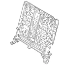 Genuine Ford Seat Back Frame MB3Z-78613A39-D New. Price: $848.32.