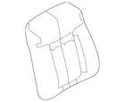 Genuine Seat Back Cover DL3Z-1664417-FB New. Price: $557.24.
