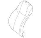 Genuine Mercedes-benz Seat Back Cushion Cover 205-910-11-47-7Q11 New. Price: $343.80.
