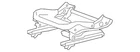 Genuine Gm Driver Seat Cushion Frame 13506147 New. Price: $572.65.