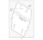 Genuine Ford Lincoln Mkt 2010-2019 Rear Seat Back Panel Assembly AE9Z-7440300-A New. Price: $46.97.