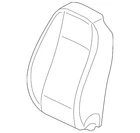 Genuine Volkswagen Seat Back Pad 17A-881-775 New. Price: $212.84.