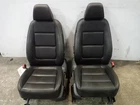 Heated Black Leather Front Seats From 2013 Volkswagen Vw Tiguan 11229518 Used. Price: $798.83.