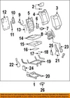 Gm Oem 13-17 Enclave Tracks Third Row Seats-handle Bezel 22971700 New. Price: $38.79.
