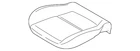 Genuine Ford Seat Cushion Foam AM5Z-58632A23-B New. Price: $218.82.