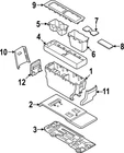 Genuine Nissan Latch Cover 96957-6TA0A New. Price: $31.93.