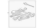 Genuine Gm Cushion Frame 13552472 New. Price: $314.28.
