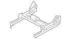 Genuine Volkswagen Seat Adjuster 5N0-881-183 New. Price: $210.71.