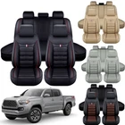 For Toyota Tacoma Car Cover Full Set Leather 5-SEATS Front Rear Protector New. Price: $89.90.
