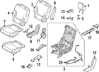 Genuine Nissan Folding Seat Latch Release Handle 88573-7JA0A New. Price: $61.12.