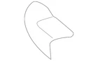 Genuine Mitsubishi Seat Cushion Pad 6911B404 New. Price: $233.22.