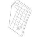 Genuine Toyota Seat Back Panel 71705-AC081-A4 New. Price: $55.27.