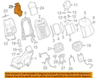 Gm Oem 16-20 CT6 Seats Tracks Passenger Components-baffle 23441500 New. Price: $137.99.