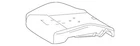 Genuine Mercedes-benz Seat Cushion Foam 117-910-03-01-9H64 New. Price: $944.61.