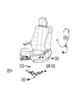 Genuine Mopar Heated Seat Module 5026629AL New. Price: $105.94.