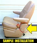 1996-2000 Chrysler Town Country Oem Mopar Rear 2ND Row Passenger Seat Trim Cover For. Price: $25.98.