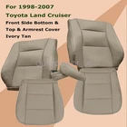 For 1998 1999-2007 Toyota Land Cruiser Font Leather Seat & Armrest Cover Tan New. Price: $94.08.