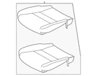 Genuine Nissan Seat Cushion Foam 87350-6LB3A New. Price: $698.62.