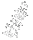 Genuine Mopar Rear Seat Back Cover 7AD32U00AA New. Price: $270.94.