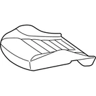 Genuine Mercedes-benz Oe Driver Seat Cushion 257-910-74-04-9E43 New. Price: $1986.80.