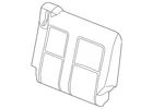 Genuine Gm Seat Back Cover 10390572 New. Price: $33.45.