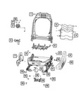 Genuine Mopar Power Seat Adjuster 68254154AF New. Price: $453.75.