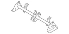 Genuine Ford Support Rear Seat Cushion L1MZ-6160693-A New. Price: $283.50.