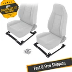 Smittybilt Front Driver And Passenger Seat Brackets New. Price: $201.21.