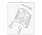 Genuine Ford Seat Back Panel BR3Z-6360508-A New. Price: $122.81.