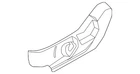 Genuine Ford Seat Trim Panel LJ6Z7862187LA New. Price: $104.80.