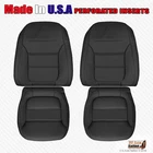 2011 - 2017 Volkswagen Jetta Driver Passenger Perforated Leather Seat Cover Blk New. Price: $161.49.