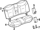 Genuine Ford Armrest Pad F8VZ-5467273-AA New. Price: $51.48.