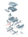 New Audi A4 B9 Front Seat Cushion Depth Extension Trim 8W0881793CE3 No Duties. Price: $37.00.