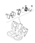 Genuine Mopar Armrest Bezel 7QH73LXHAA New. Price: $153.70.